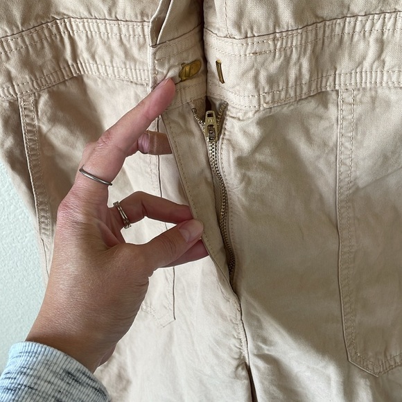 J. Crew Foundry Chino Coveralls Jumpsuit W’s 2 Khaki AW339 Minimalist Utility - Picture 8 of 16